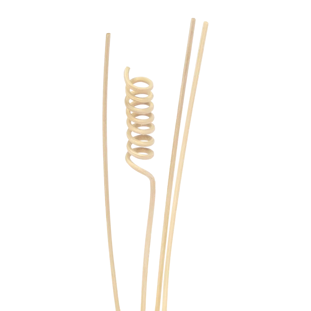 Set of 4 - Flower rattan diffuser sticks