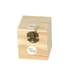 Wooden box for 4 bottles of oils