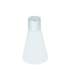 Frosted glass bottle Gold-silver cap