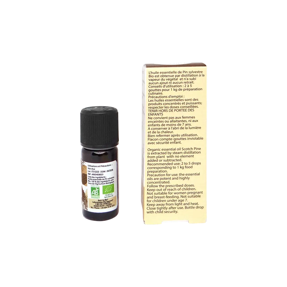 Organic Scots Pine essential oil 