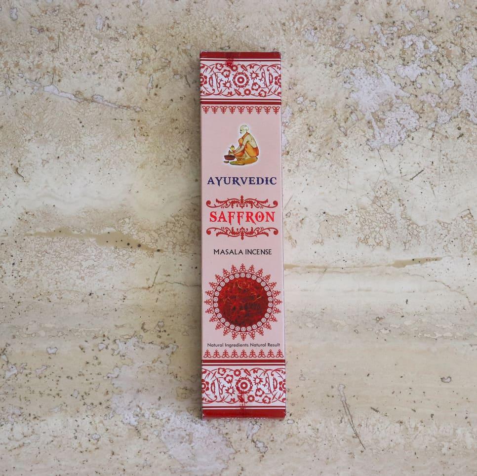 Saffron Incense - Ayurvedic