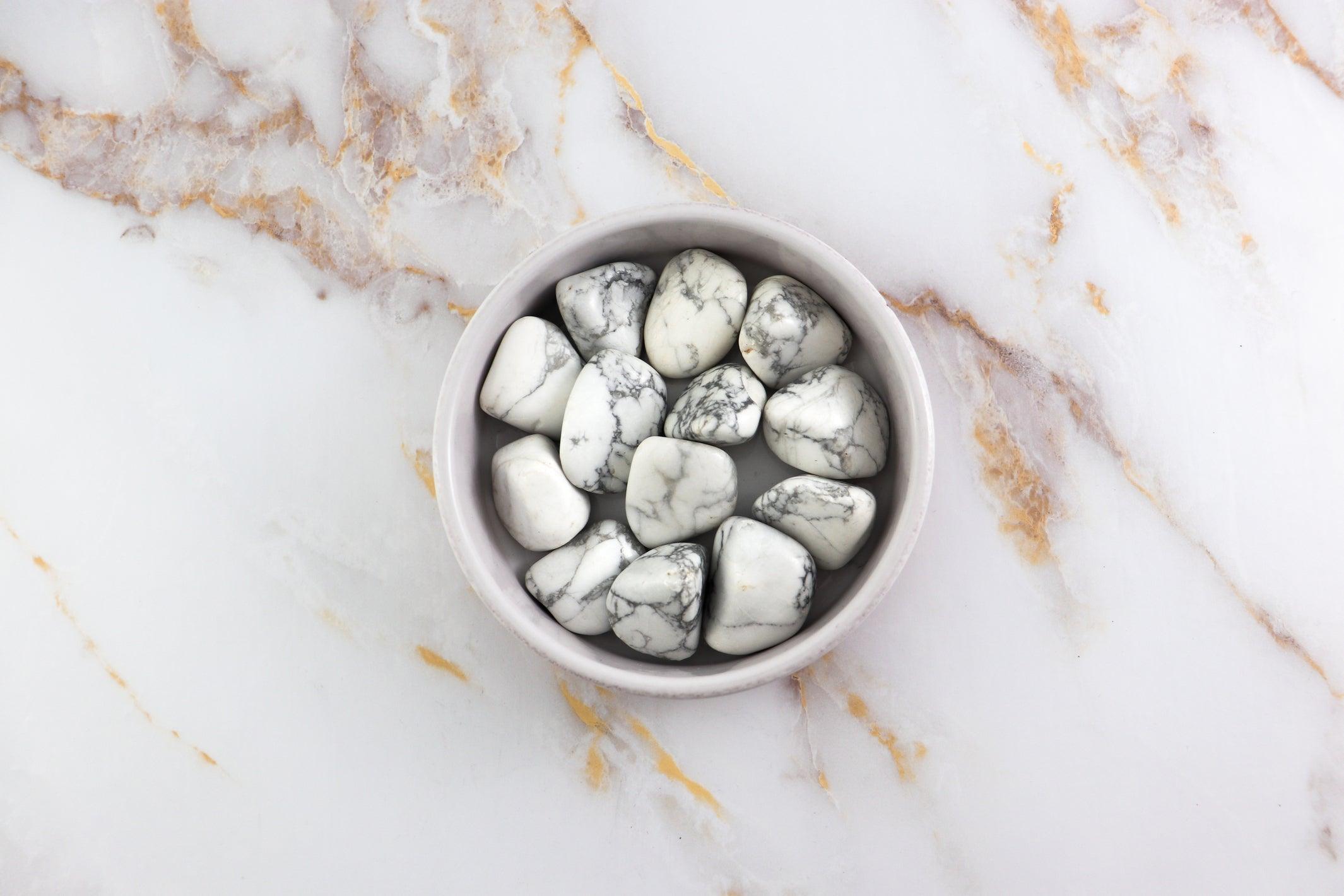 Howlith Trommelstein 